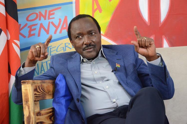 File image of Kalonzo Musyoka.